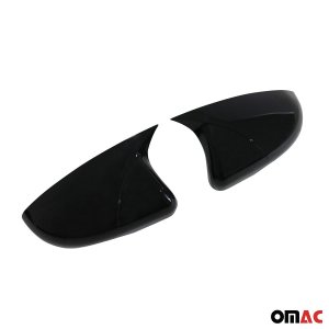 Volkswagen Golf VI Mirror Cover - Omac - Bat Model - Gloss Piano Black - '09-'13